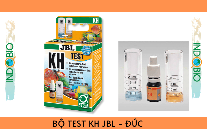 bộ test kh- đo độ kiềm trong nước hồ cá, ao nuôi JBL-Đức